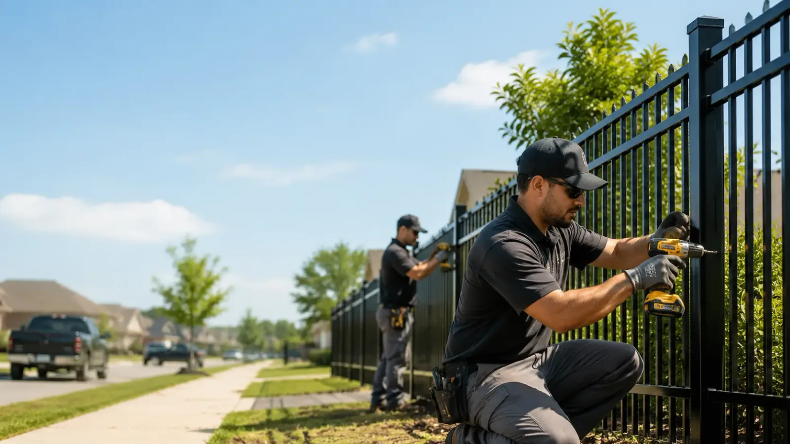 Metal Fence Installation in Elton, LA